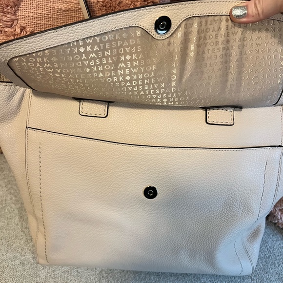Beige Kate Spade purse - Picture 3 of 11